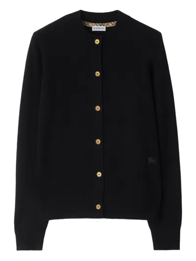 BURBERRY EKD-EMBROIDERED CARDIGAN