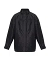 Burberry Ekd-embroidered High-neck Jacket In Black