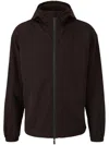 Burberry Ekd-embroidered Jacket In Braun