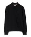 Burberry Long-sleeve Cashmere Blend Polo Shirt