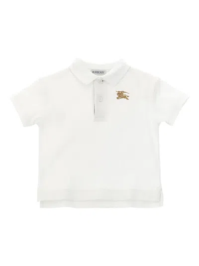 Burberry Babies' Ekd-embroidered Polo Shirt