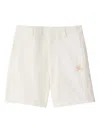 Burberry Ekd-embroidered Shorts
