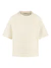 Burberry Ekd-embroidered T-shirt In Nude