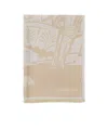 Burberry Ekd Frayed Scarf In Nude