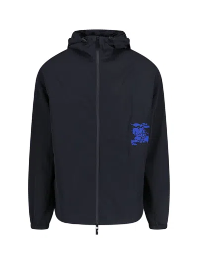 BURBERRY EKD HOODED JACKET