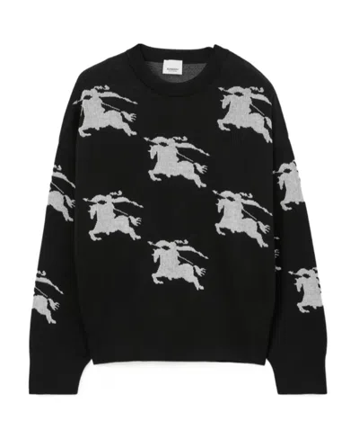 BURBERRY BURBERRY EKD JACQUARD JUMPER
