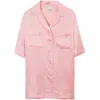 Burberry Ekd Jacquard Silk Pyjama Shirt