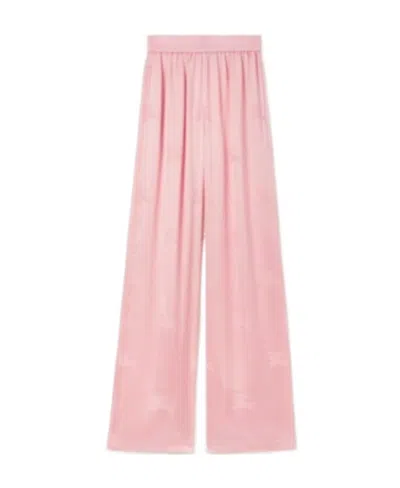 BURBERRY BURBERRY ELASTICATED WAIST PYJAMA PANTS