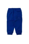 Burberry Ekd Jogging Pants In Blue
