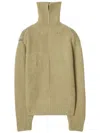 Burberry Ekd Cashmere Sweater In Green