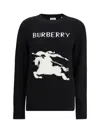 Burberry Ekd Knit Crewneck In Black