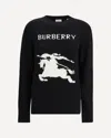 Burberry Ekd Knit Crewneck In Black