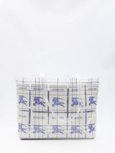 Burberry Ekd Label Tote Bag