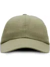 Burberry Equestrian Knight Cotton Cap In Beige