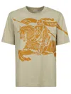 BURBERRY BURBERRY EKD LOGO COTTON T-SHIRT