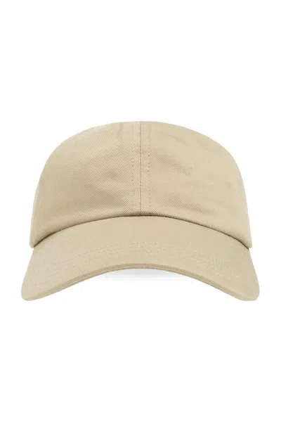 Burberry Ekd Logo Embroidered Baseball Cap In Green