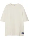 Burberry Ekd Logo-patch Cotton T-shirt