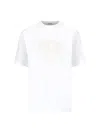 Burberry Men's "ekd" T-shirt In White