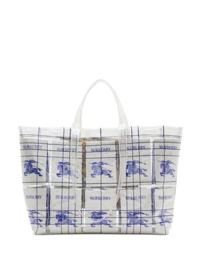 Burberry Ekd Logo Tote Bag