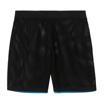 Pre-owned Burberry Ekd Mesh Shorts 'black' | Men's Size L