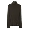 Burberry Ekd Motif Roll-neck Jumper