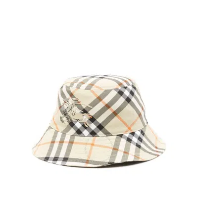 Burberry Ekd Motif Vintage-check Bucket Hat