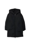 Burberry Kids Down-filled Ekd Puffer Jacket (3-14 Years) In Black