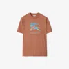 Burberry Ekd Cotton T-shirt In Multi