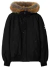 Burberry Ekd Padded Jacket In Black