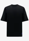 Burberry Ekd Patch T-shirt In Black