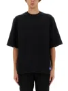 Burberry T-shirt With Round Neck And Short Sleeves In Black