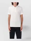 Burberry Men Logo Embroidery Polo Shirt