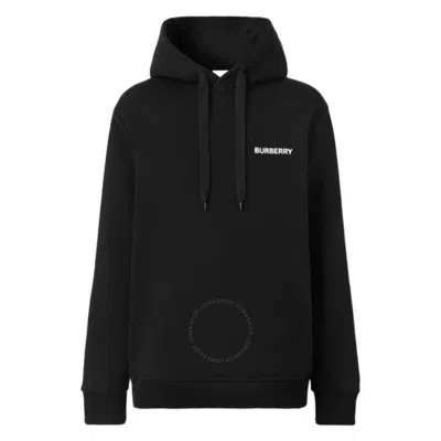 Burberry Ekd Print Cotton Blend Hoodie