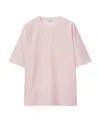 Burberry T-shirt In Pink