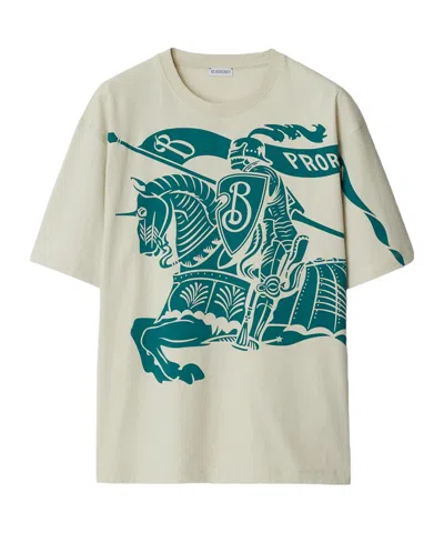 BURBERRY BURBERRY GRAPHIC PRINTED CREWNECK T-SHIRT