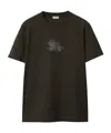 Burberry Ekd-print T-shirt In Black