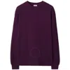 Burberry Ekd-print Cotton Sweatshirt