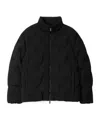 Burberry Ekd Nylon Padded Jacket In Black