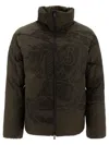 Burberry Ekd Nylon Puffer Jacket In Green