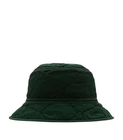 BURBERRY EKD QUILTED BUCKET HAT