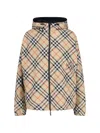 Burberry Ekd Reversible Jacket In Multi