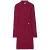 Burberry Ekd Ribbed- Knitted Long Sleeve Dress