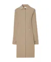 Burberry Ekd Logo Viscose-blend Dress In Nude