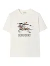 Burberry Equestrian Knight Design Cotton T-shirt