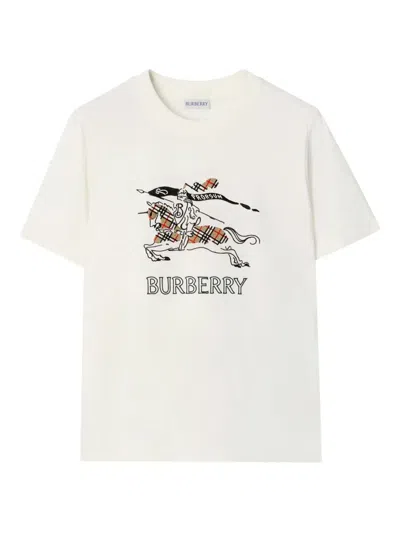 BURBERRY EKD SKETCH COTTON T-SHIRT