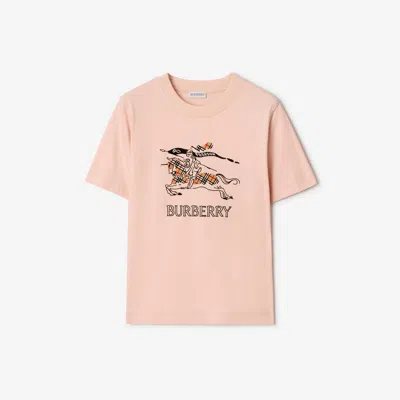 BURBERRY BURBERRY EKD SKETCH COTTON T-SHIRT