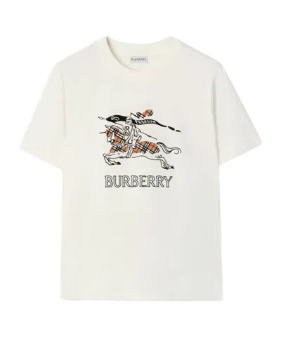 BURBERRY BURBERRY EKD SKETCH CREWNECK T-SHIRT
