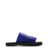 Burberry Leather Slip-on Slides With Edk