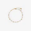 Burberry Spherical Pearl Bracelet In Gold/pearl