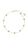 Burberry Spherical Pearl Bracelet In Gold/pearl